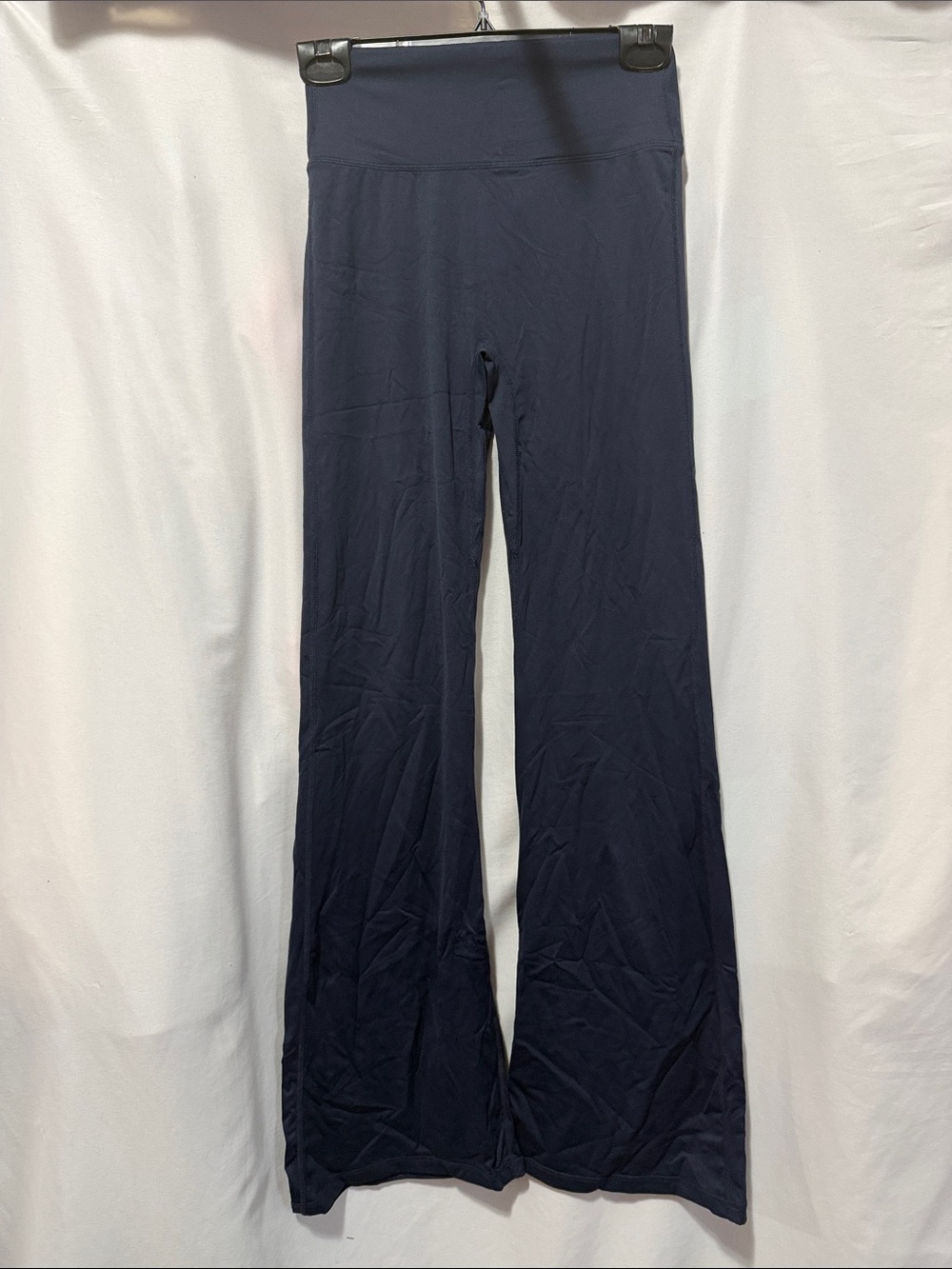 High-Waist Wide Leg Pants in Navy